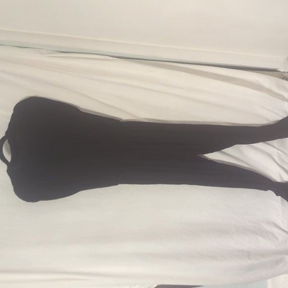 Anthropologie soft black jumpsuit - Picture 4 of 8